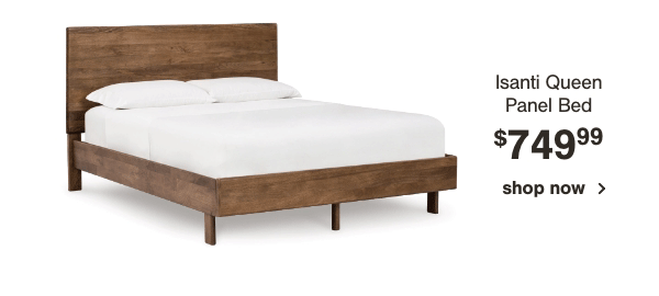 Isanti Queen Panel Bed \\$749.99 shop now