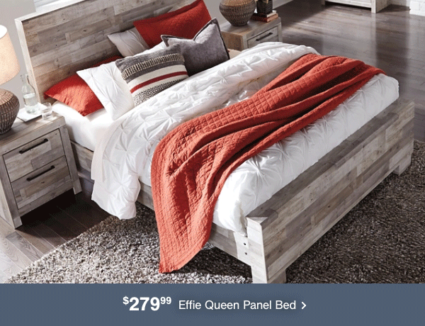 \\$279.99 Effie Queen Panel Bed