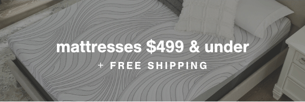 Mattresses \\$499 & under + Free Shipping