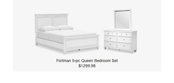 Fortman 5-pcQueen Bedroom Set \\$1299.98