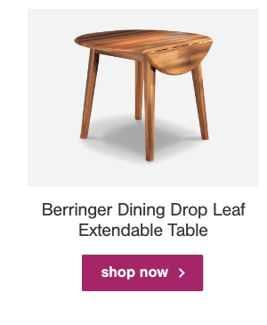 Berringer Dining Drop Leaf Extendable Table Shop now