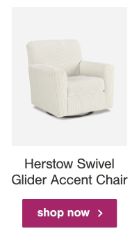Herstow Swivel Glider Accent Chair Shop now
