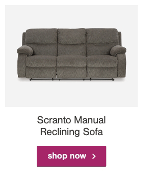 Scranto Manual Reclining Sofa shop now
