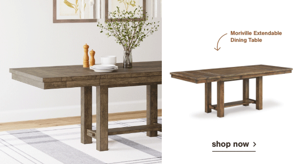 Moriville Extendable Dining Table shop now