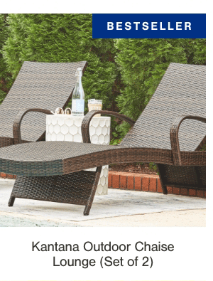 Kantana Outdoor Chaise Lounge (Set of 2)