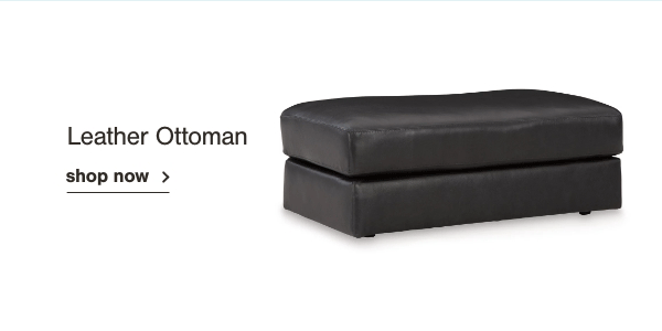 Leather Ottoman Shop now