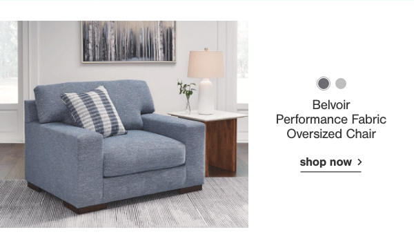 Belvoir Performance Fabric Oversized Chair shop now