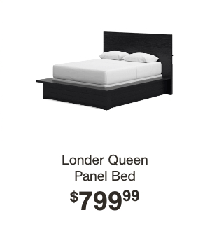 Londer Queen Panel Bed \\$799.99