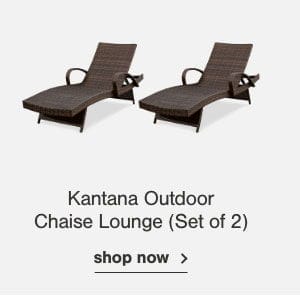 Kantana Outdoor Chaise Lounge (Set of 2) Shop now