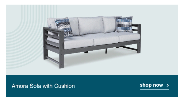 Amora Sofa with Cushion shop now