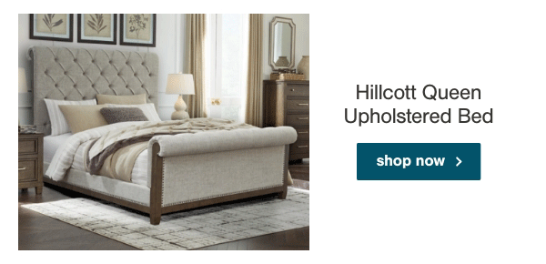 Hillcott Queen Upholstered Bed Shop now