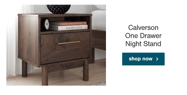 Calverson One Drawer Night Stand Shop Now