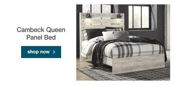 Cambeck Queen Panel Bed Shop now