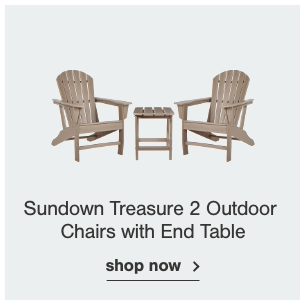 Sundown Treasure 2 outdoor chairs with end table shop now