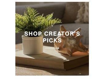 Shop creator's picks 
