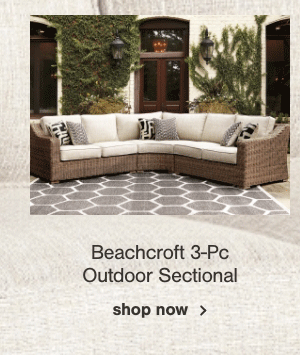 Beachcroft 3-pc Outdoor Sectional shop now