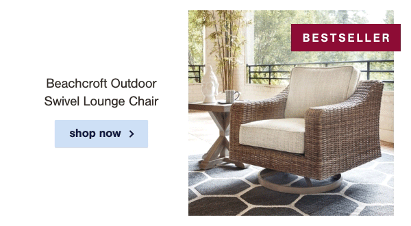 Beachcroft Outdoor Swivel Lounge Chair shop now Bestseller