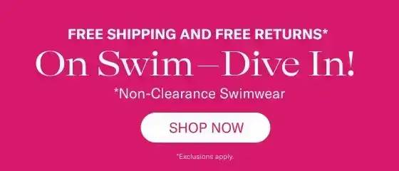 FREE SHipping & Returns On Swim