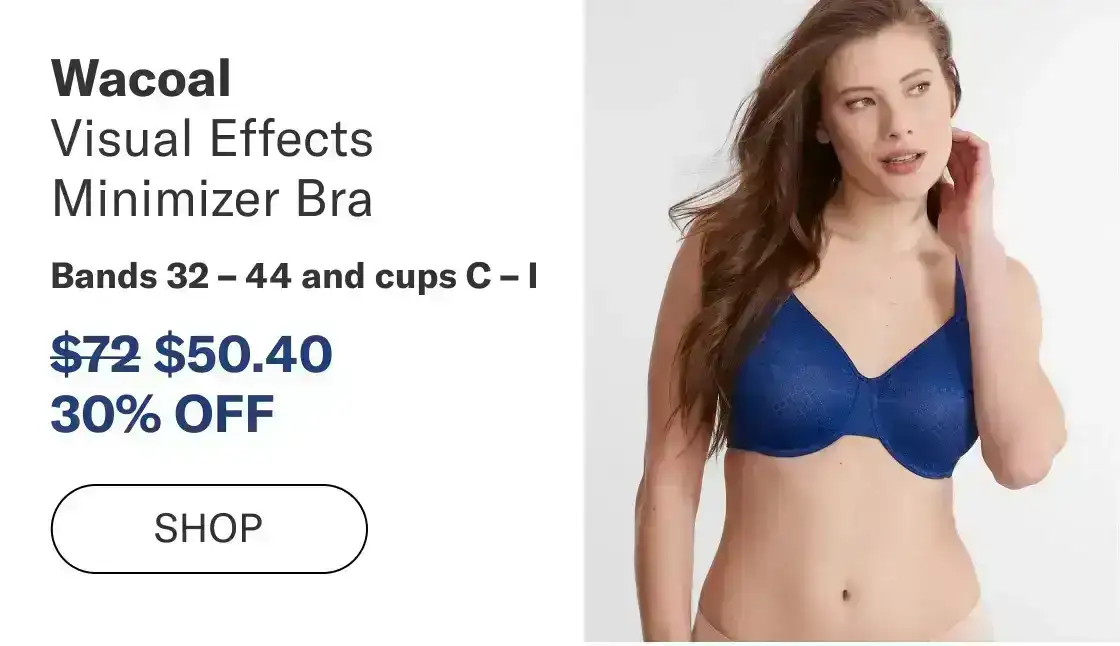 WACOAL Visual Effects Minimizer Bra