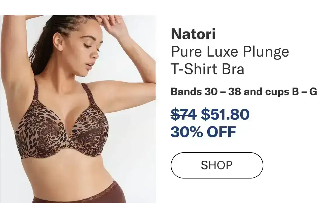 NATORI Pure Luxe Plunge T-Shirt Bra