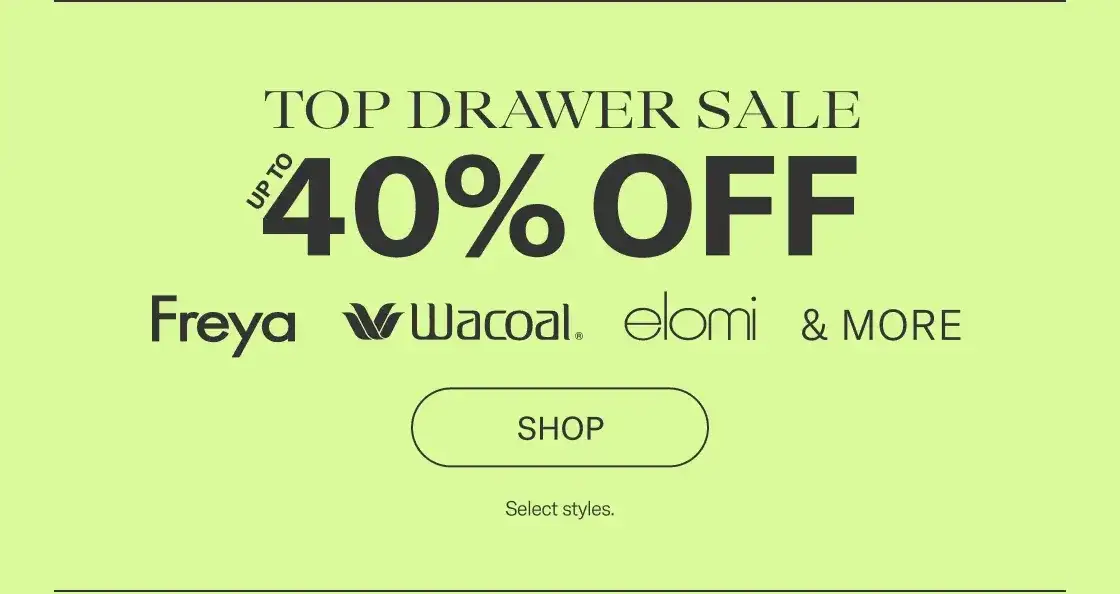 Top Drawer Sale