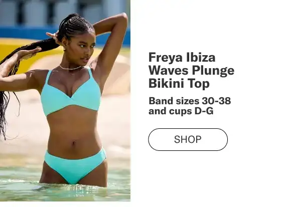 FREYA Ibiza Waves Plunge Bikini Top