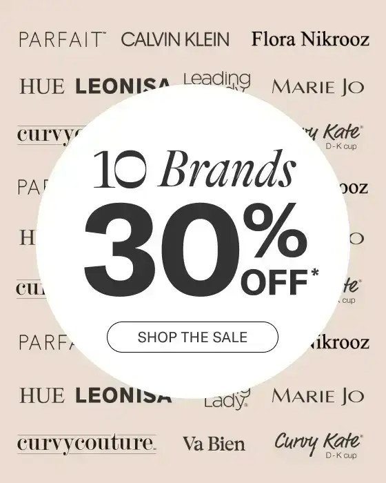 30% Off Select Brands