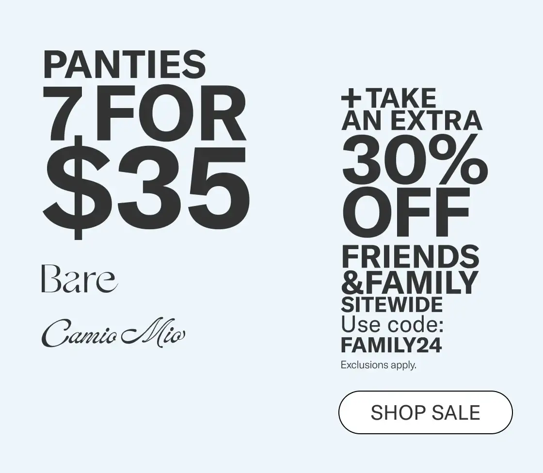 7 For \\$35 Panties