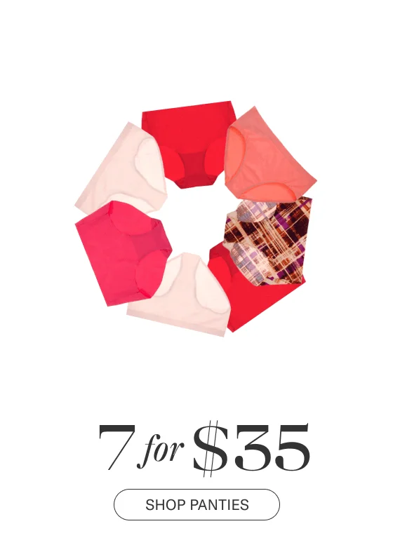 7 For \\$35 Panties