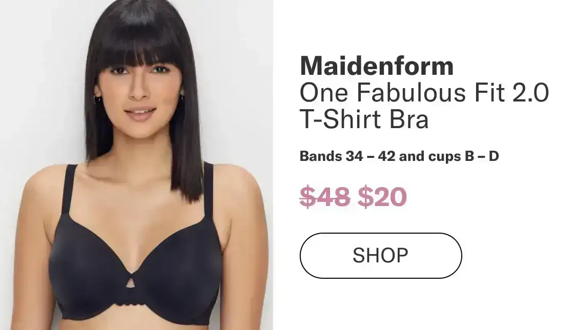 Maidenform One Fabulous Fit 2.0 T-Shirt Bra