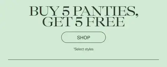 Buy 5 Panties Get 5 Free