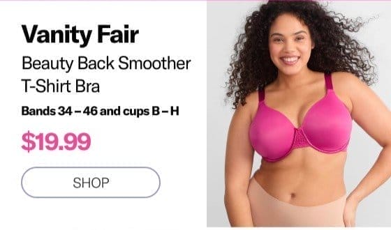 Vanity Fair Beauty Back Smoother T-Shirt Bra