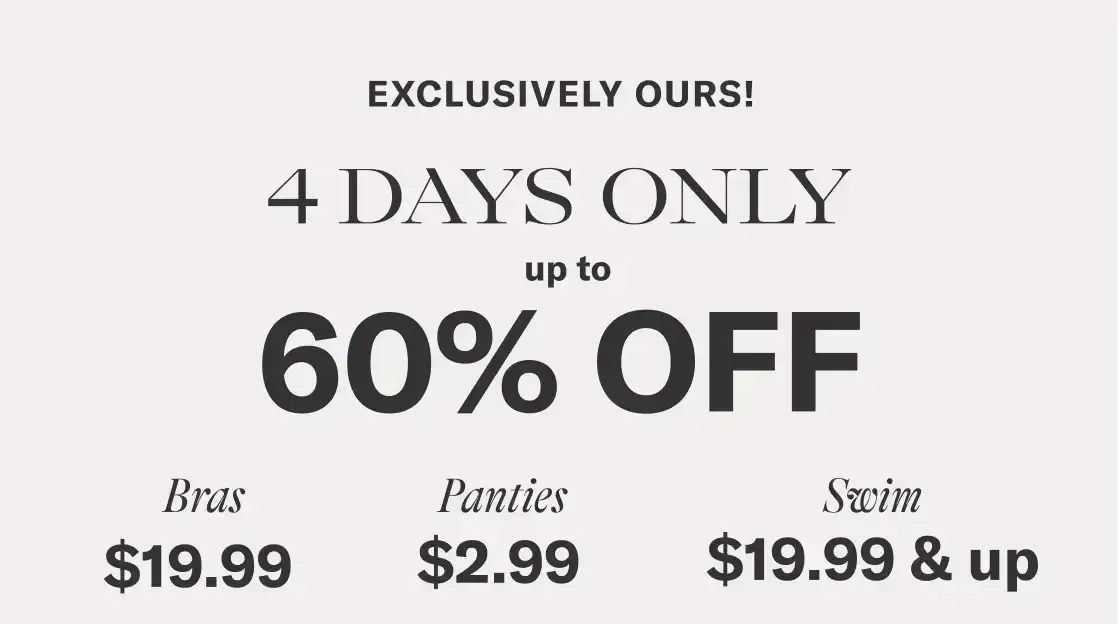 4 Day Sale