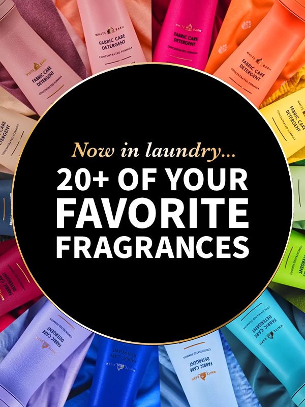 Now in laundry... 20+ of your favorite fragrances