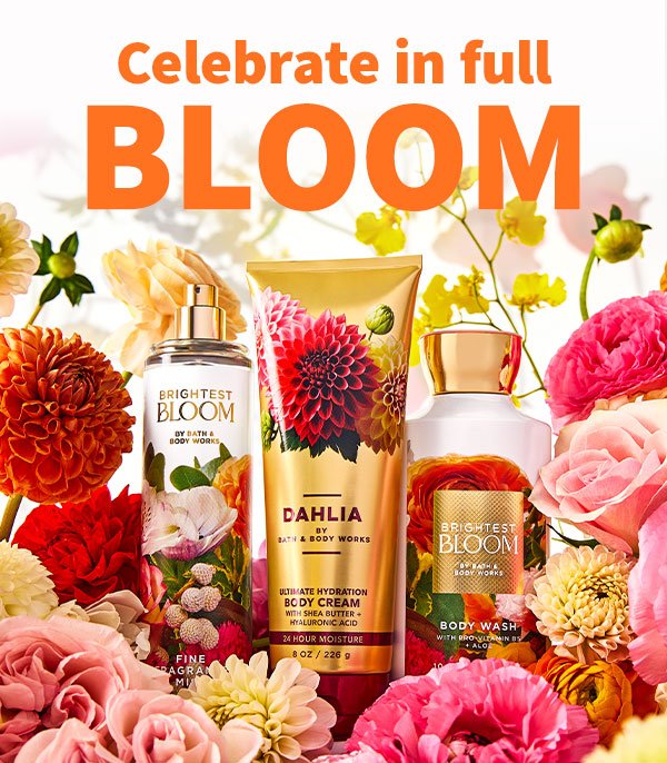 Celebrate in full bloom