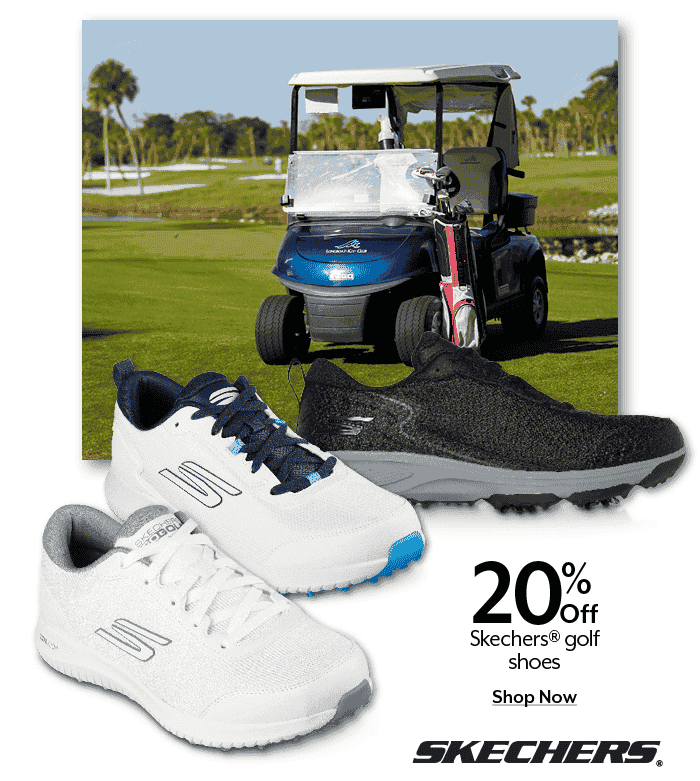 20% Off Skechers golf shoes