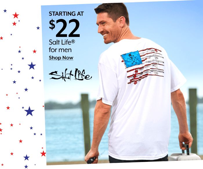 Starting at \\$22 Salt Life for men