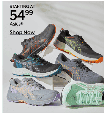 Starting at 54.99 Asics