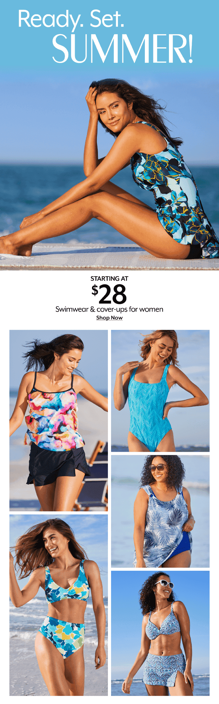 Starting at \\$28 Swimwear for women