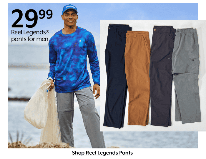 29.99 Reel Legends® pants for men