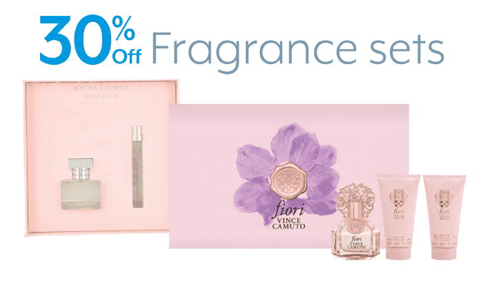 30% Off Fragrance sets