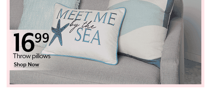 16.99 Throw pillows