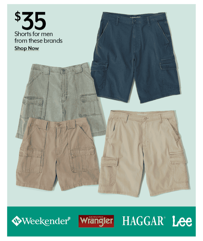 \\$35 Shorts for men