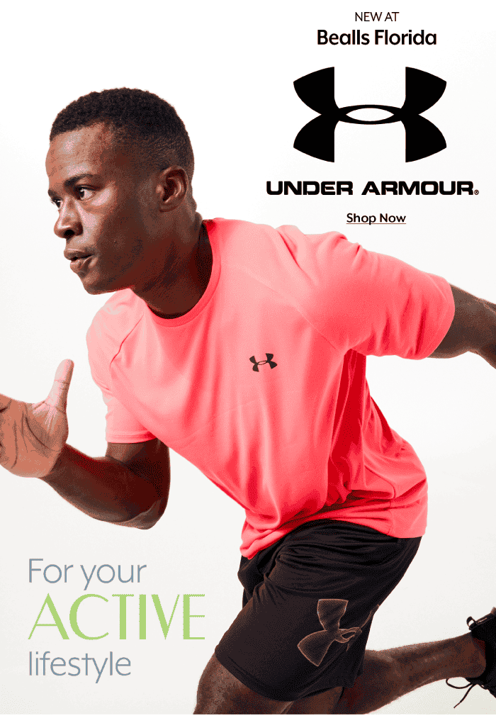 New at Bealls Florida Under Armour