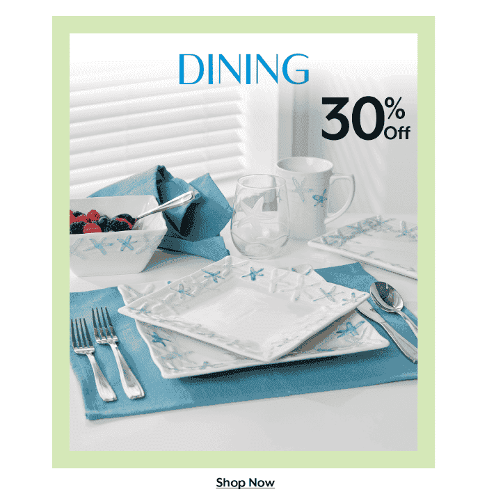 30% Off Dining