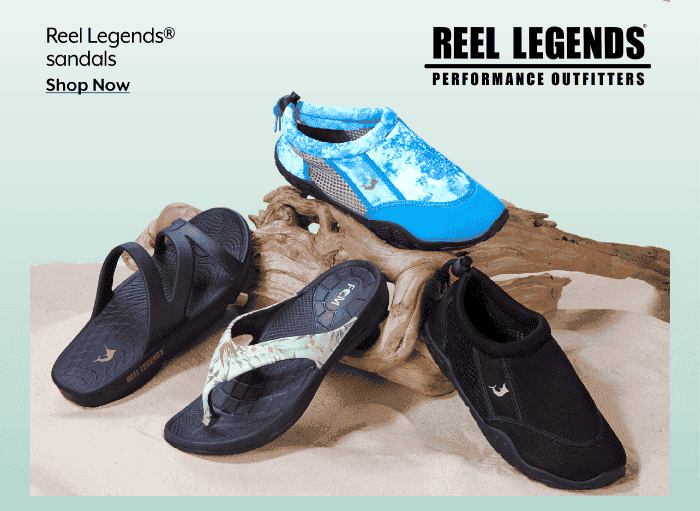 Reel Legends sandals