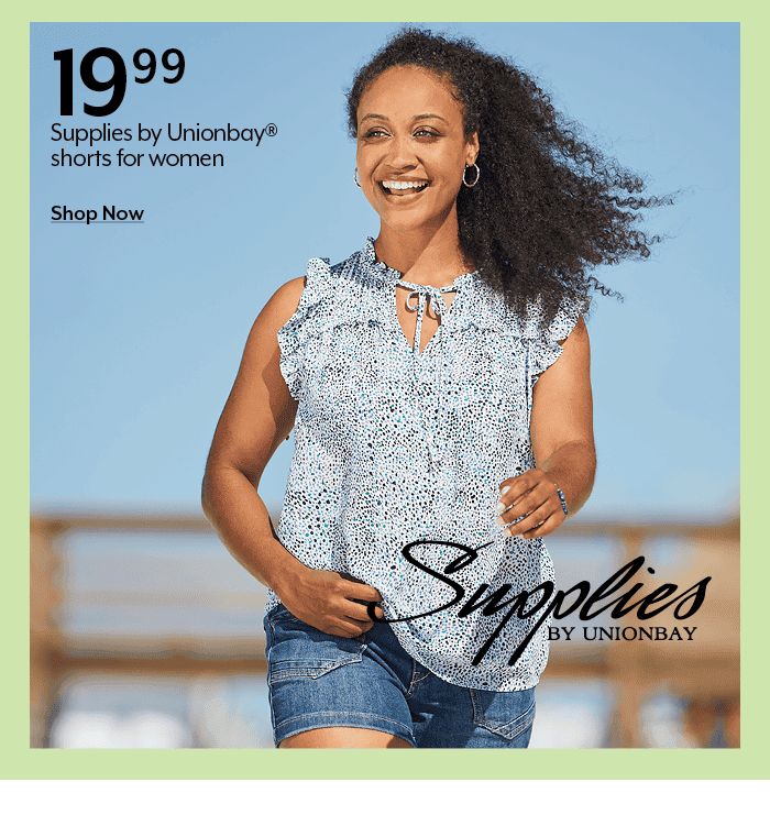 19.99 Supplies by Unionbay® shorts for women