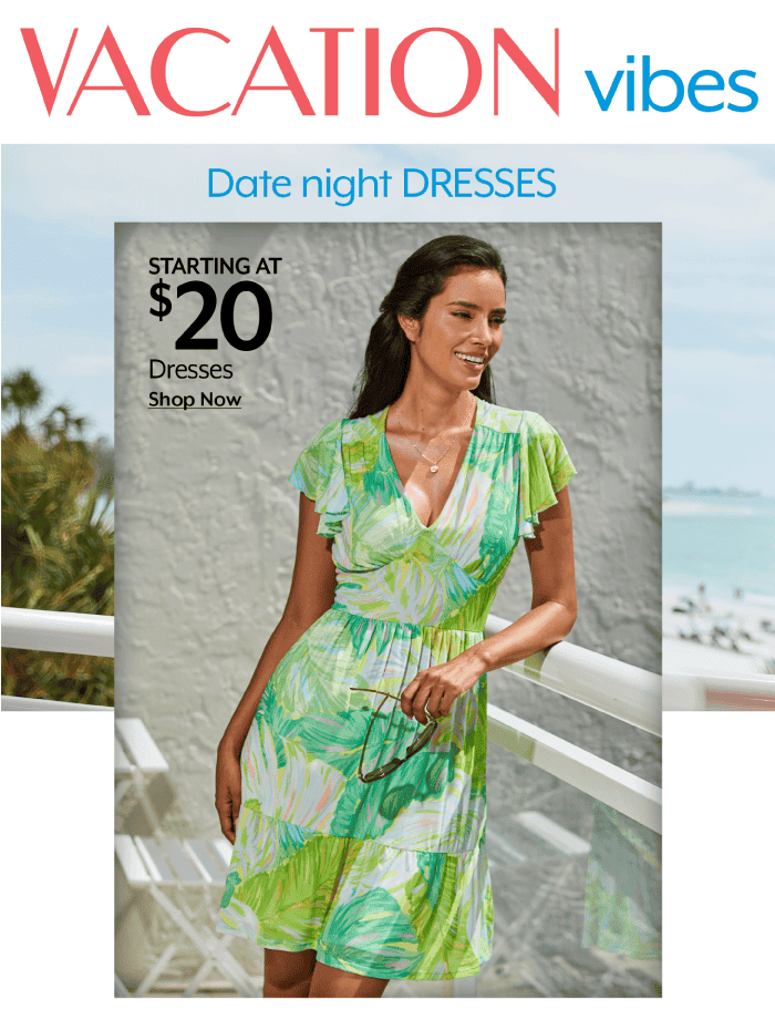 Starting at \\$20 Dresses