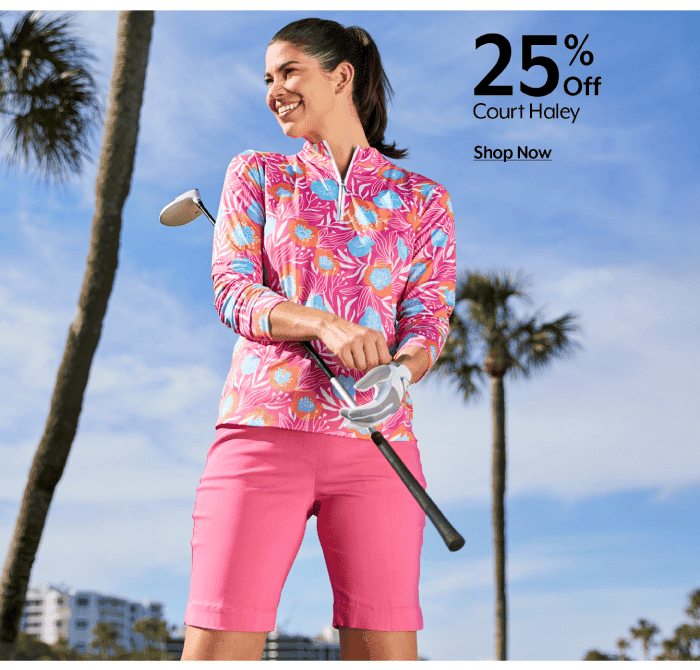 25% Off Court Haley