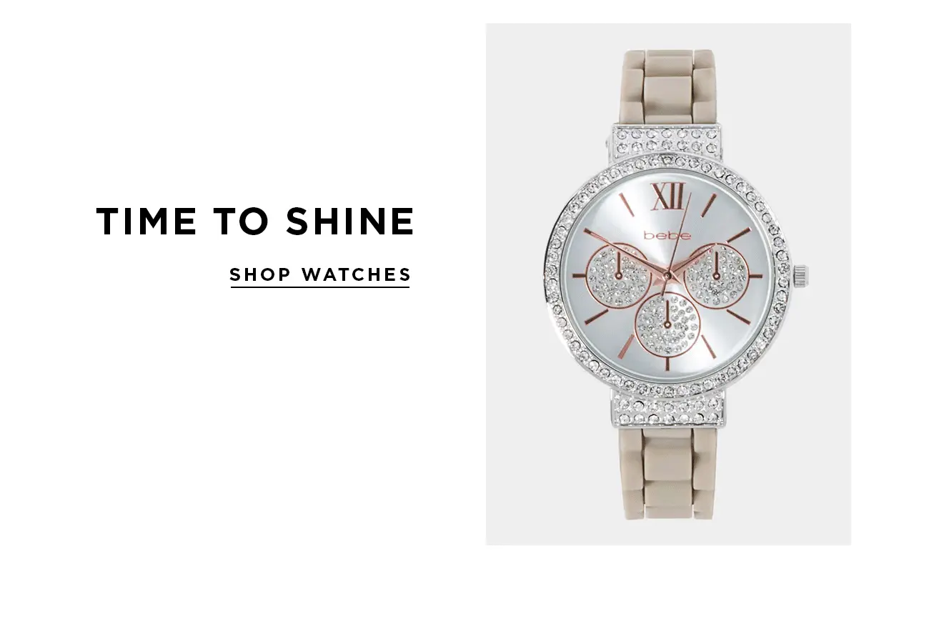 Time To Shine | Shop Watches